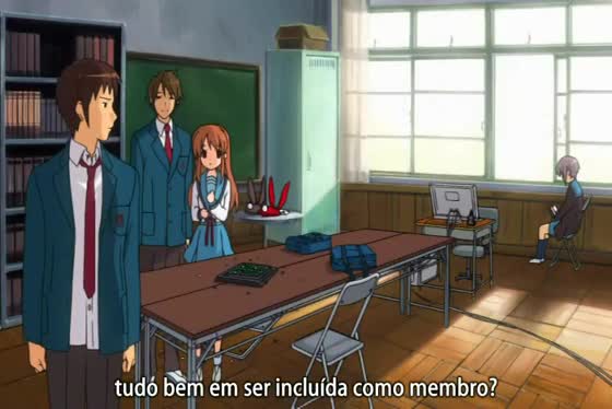 Assistir Suzumiya Haruhi no Yuutsu  Episódio 3 - A melancolia de Suzumiya Haruhi (Parte 3)