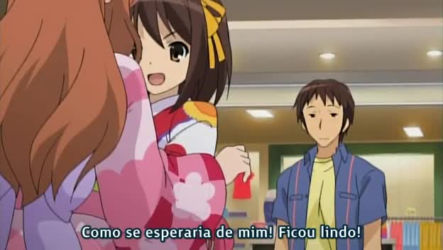 Assistir Suzumiya Haruhi no Yuutsu  Episódio 12 - Oito infinito