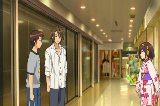 Assistir Suzumiya Haruhi no Yuutsu  Episódio 17 - Oito infinito