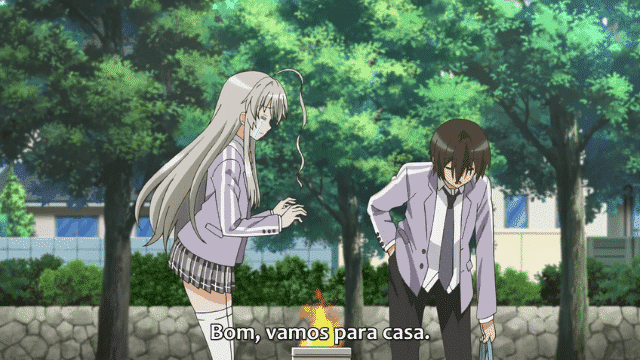 Assistir Haiyore! Nyaruko-san W  Episódio 3 - Abraçar o Travesseiro