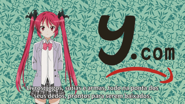 Assistir Haiyore! Nyaruko-san W  Episódio 8 - Um Santuário Intocável