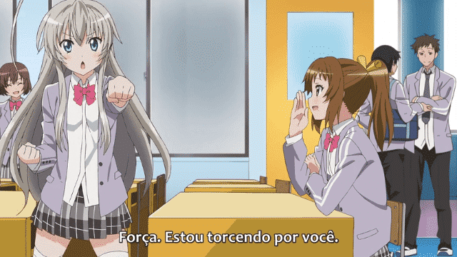 Assistir Haiyore! Nyaruko-san W  Episódio 12 - Adeus, Ricardo-san W [FINAL]