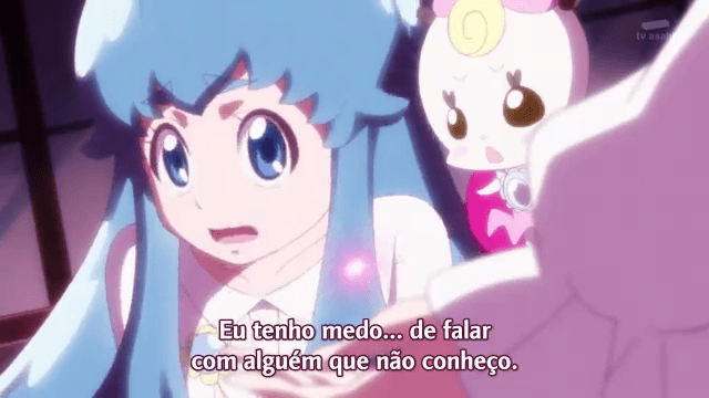 Assistir Happiness Charge Precure!  Episódio 8 - Nossa Amizade Está Em Perigo!!O Sinistro Presságio Da Miss Fortune!!