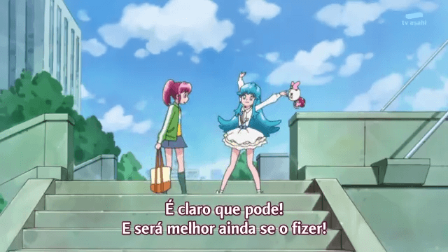 Assistir Happiness Charge Precure!  Episódio 10 - A Precure Cantora! Cure Honey Aparece!!