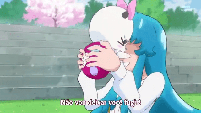 Assistir Happiness Charge Precure!  Episódio 15 - A Chegada Do Herói! Ele é Um Cara Super Forte E Maneiro!!