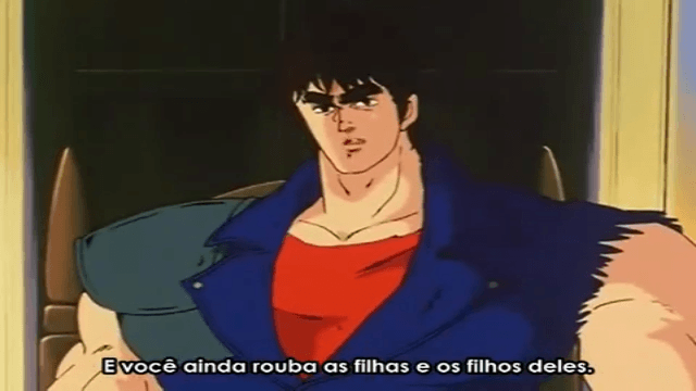 Assistir Hokuto No Ken  Episódio 29 - Kiba Daioh! Vou te Mandar direto para o Inferno