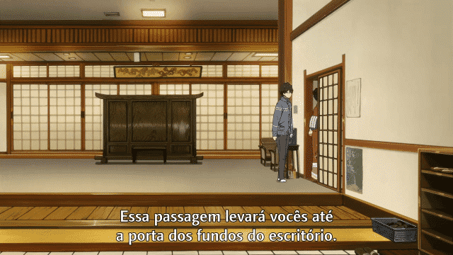 Assistir Hyouka  Episódio 18 - A Serra é Insolarada?