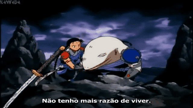 Assistir Inuyasha  Episódio 38 - Separados, os dois se dão conta de seus sentimentos