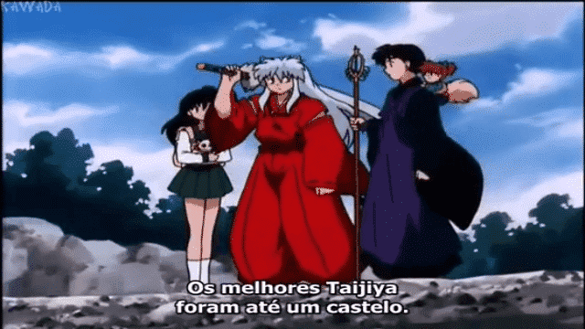 Assistir Inuyasha  Episódio 75 - A conspiração dos quatro líderes do Clã Hyouneko