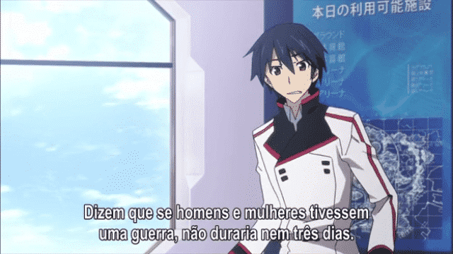 Assistir IS: Infinite Stratos  Episódio 3 - O estudante transferido é um amigo de infância