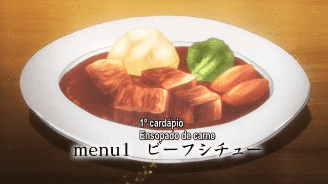 Assistir Isekai Shokudou  Episódio 7 - Arroz Com Curry – Curry Com Frango