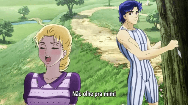 Assistir JoJo No Kimyou Na Bouken (2012)  Episódio 11 - Jogador profissional