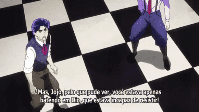 Assistir JoJo No Kimyou Na Bouken (2012)  Episódio 6 - Coragem para o Amanhã