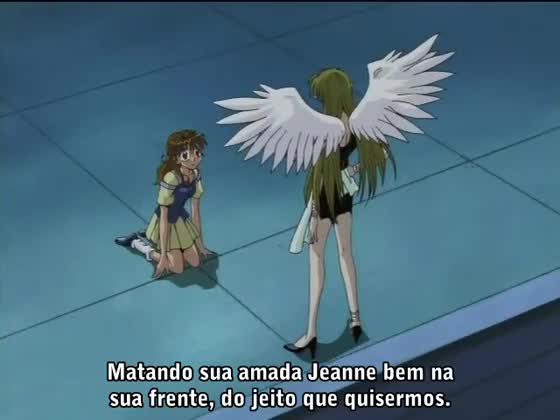 Assistir Kamikaze Kaitou Jeanne  Episódio 42 - Kaito, Ultrapasse o Espaço e o Tempo!