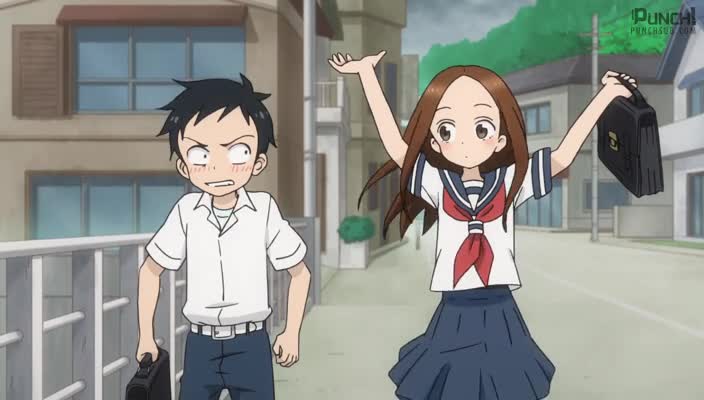 Assistir Karakai Jouzu no Takagi-san  Episódio 8 - Tufão