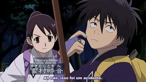 Assistir Kekkaishi  Episódio 13 - O aparecimento de Masamori, capitão de Yagyou