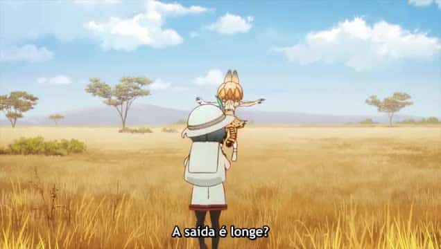 Assistir Kemono Friends  Episódio 1 - Área Savanna