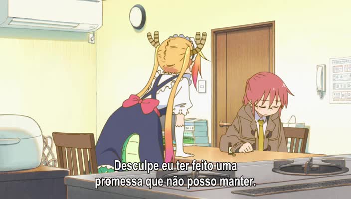 Assistir Kobayashi-san Chi no Maidragon  Episódio 1 - 01