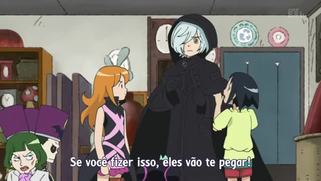 Assistir Kuromajo-san ga Tooru!!  Episódio 19 - Bruxa preta da Senhora (Part 1)