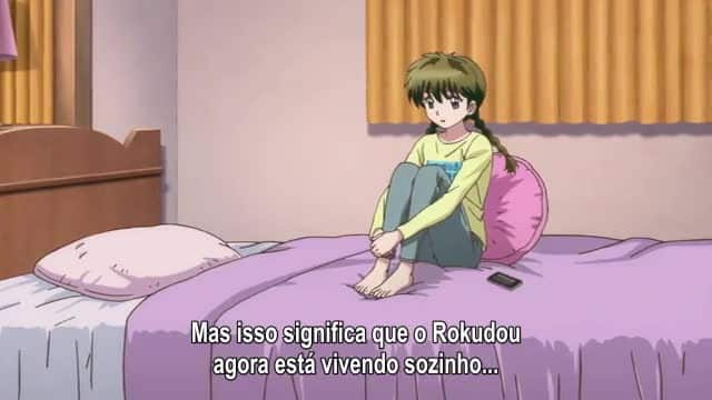 Assistir Kyoukai no Rinne  Episódio 3 - O Estranho No Prédio Do Clube