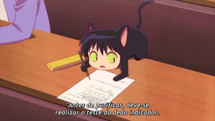 Assistir Kyoukai no Rinne  Episódio 43 - Prova Ranqueada de Gato Preto