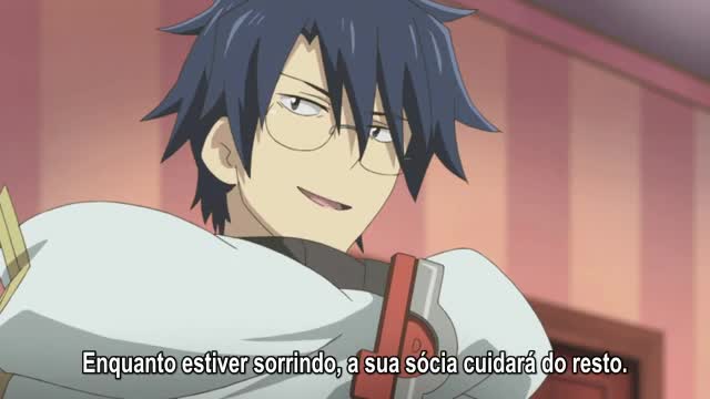 Assistir Log Horizon  Episódio 8 - Vilão De óculos