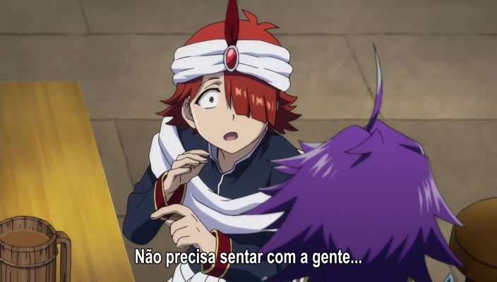 Assistir Magi: Sinbad no Bouken  Episódio 9 - Sasan, A Terra Da Pureza