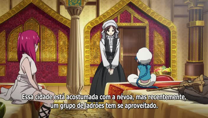 Assistir Magi: The Labyrinth of Magic  Episódio 7 - O nome dele é Sinbad