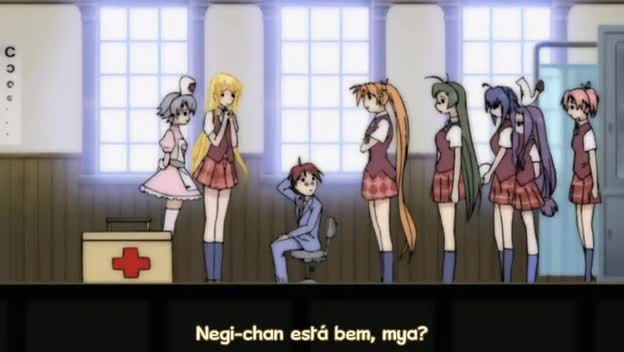 Assistir Mahou Sensei Negima  Episódio 16 - O Amor, Como A Tosse, Você Não Pode Esconder