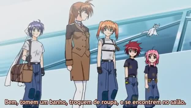 Assistir Mahou Shoujo Lyrical Nanoha StrikerS  Episódio 4 - 04