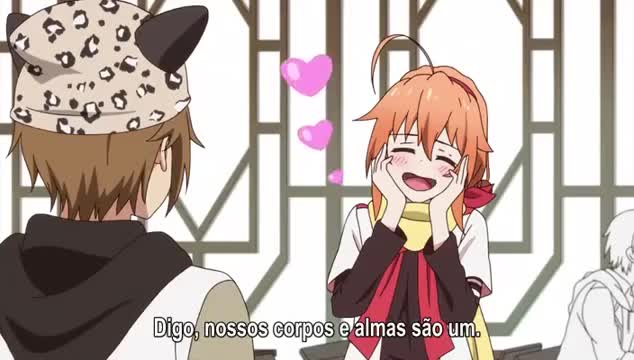 Assistir Mikagura Gakuen Kumikyoku  Episódio 3 - Uma Heroína Nada Grande