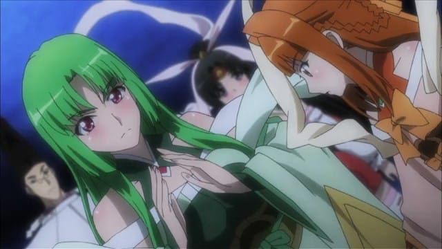 Assistir Momo Kyun Sword  Episódio 11 - A última batalha! Momoko vs Jakiou!!!!