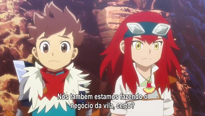 Assistir Monster Hunter Stories: Ride On  Episódio 23 - O Lamento do Wyvern Com Chifres