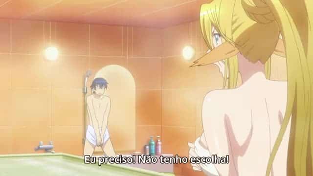 Assistir Monster Musume No Iru Nichijou  Episódio 4 - Dia A Dia Com Uma Slime