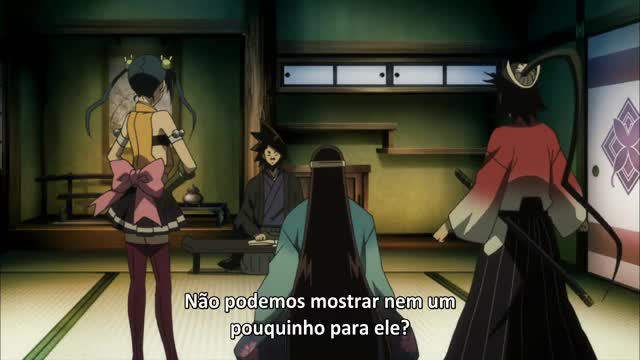 Assistir Mushibugyou  Episódio 6 - O Cara Quente Sob A Máscara: Nagatomimaru