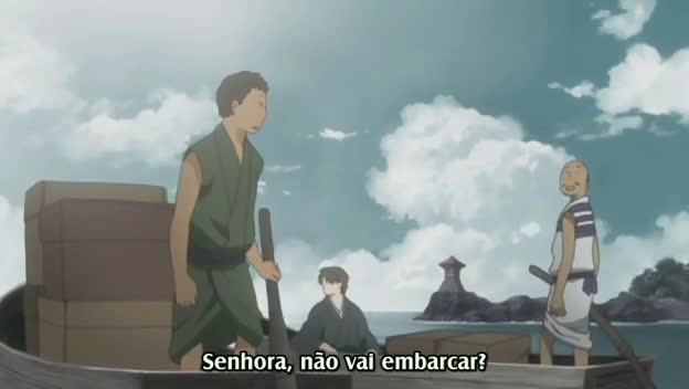 Assistir Mushishi  Episódio 8 - Onde o Mar Encontra o Homem