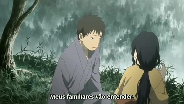 Assistir Mushishi  Episódio 13 - A Ponte de Uma Noite