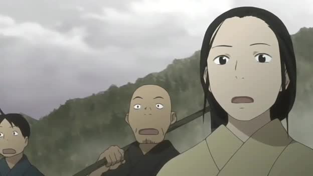 Assistir Mushishi  Episódio 24 - A Viagem no Campo de Fogo