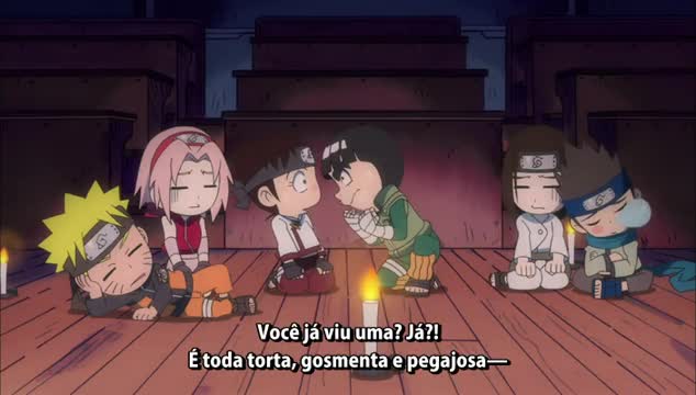 Assistir Naruto Sugoi Doryoku: Rock Lee no Seishun Full-Power Ninden  Episódio 21 - Uma Noite Abafada Para Uma… As Lágrimas De Hokage Não São..