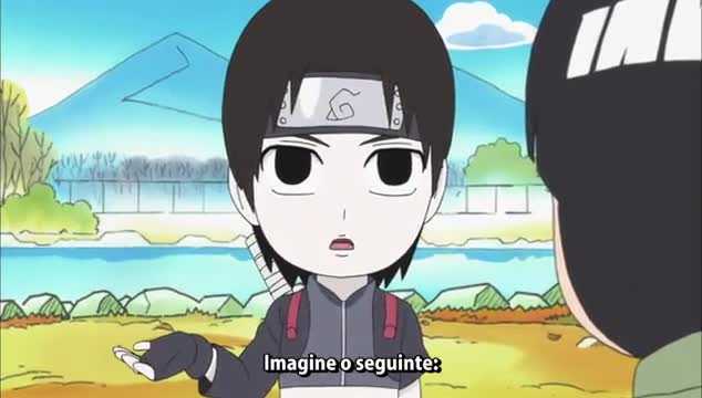 Assistir Naruto Sugoi Doryoku: Rock Lee no Seishun Full-Power Ninden  Episódio 43 - Desaparecido Por 17 Noites – Limpar O Banheiro Limpa A Nossa…