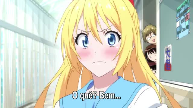 Assistir Nisekoi – 1°Temporada  Episódio 6 - Ativas E Passivas