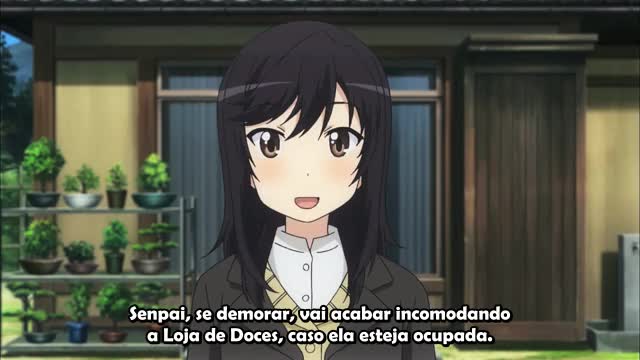 Assistir Non Non Biyori Repeat  Episódio 11 - Fizemos Casas De Neve