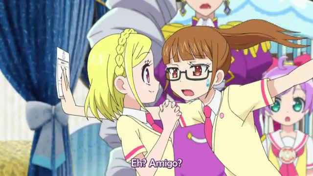 Assistir PriPara  Episódio 50 - A Menina de Palpes, Fuwari