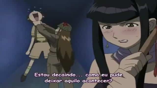 Assistir Love Hina  Episódio 12 - Quem é a Mulher Bonita Errantes ao Luar? Transformação