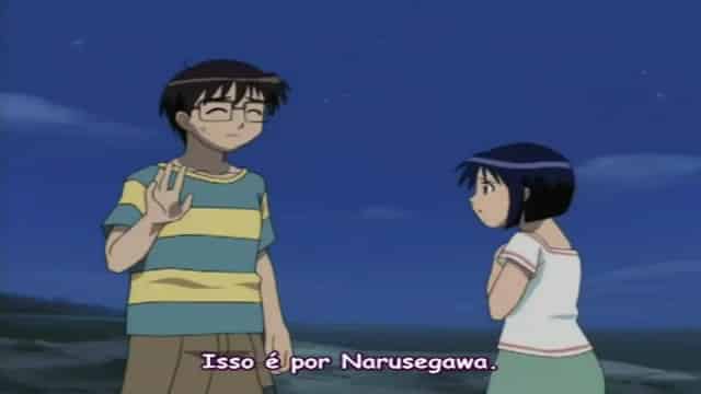 Assistir Love Hina  Episódio 17 - Macaco de Desempenho Para o Beira-mar Casa de chá Hinata: um Beijo?