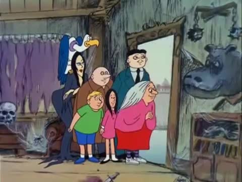 Assistir A Família Addams (1972) Dublado Desenho 11 - Os Addams Conhecem os Vips