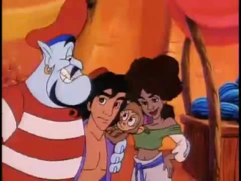 Assistir Aladdin Dublado Desenho 15 - Strike a areia