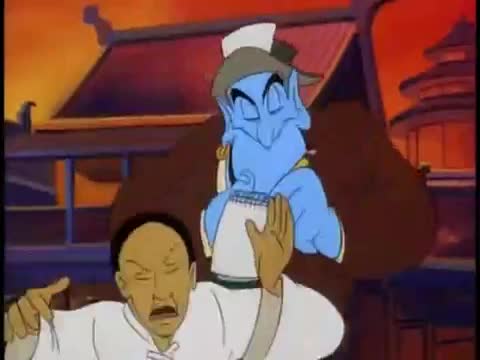 Assistir Aladdin Dublado Desenho 28 - Os opostos se diminui