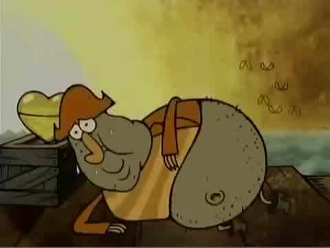 Assistir As Trapalhadas de Flapjack Dublado Desenho 34 - Ah, Seu Animal! / A Volta Da Sally Xarope