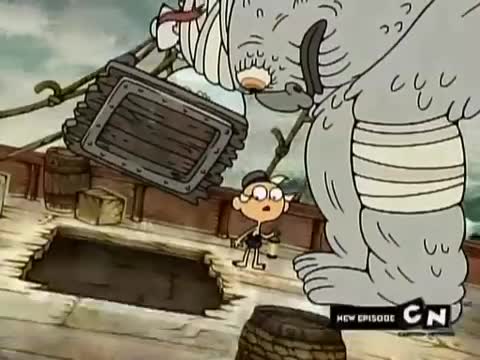 Assistir As Trapalhadas de Flapjack Dublado Desenho 35 - Zé-Preguiça / Dois Velhos E Um Baú